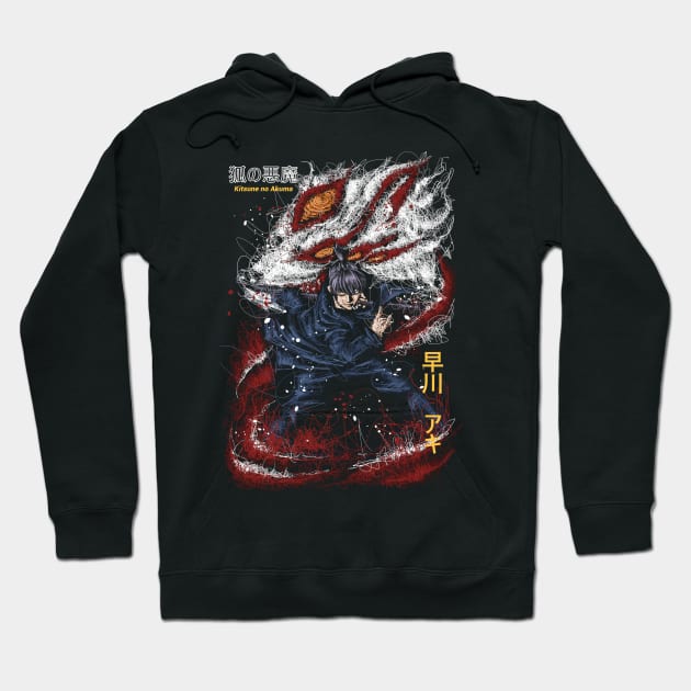 Scribble fox devil hunter Hoodie by scribble13